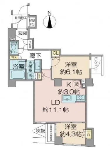 センチュリー初台 2階