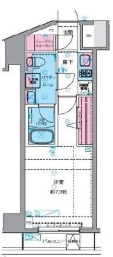 ジェノヴィア東中野スカイガーデン 6階