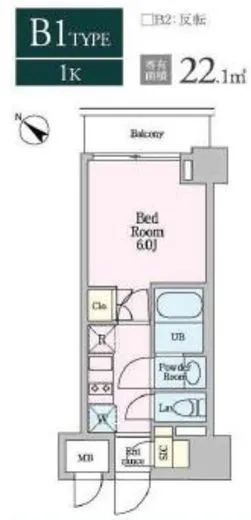 リビオメゾン戸越銀座 1109