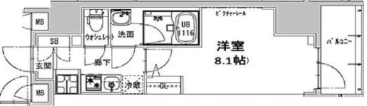 S-RESIDENCE神田avance (エスレジデンス神田アバンス) 802