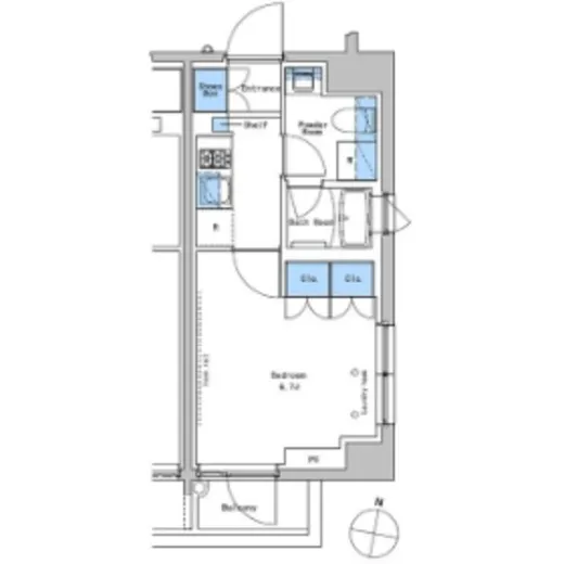 ブラウ戸越銀座テラス 308