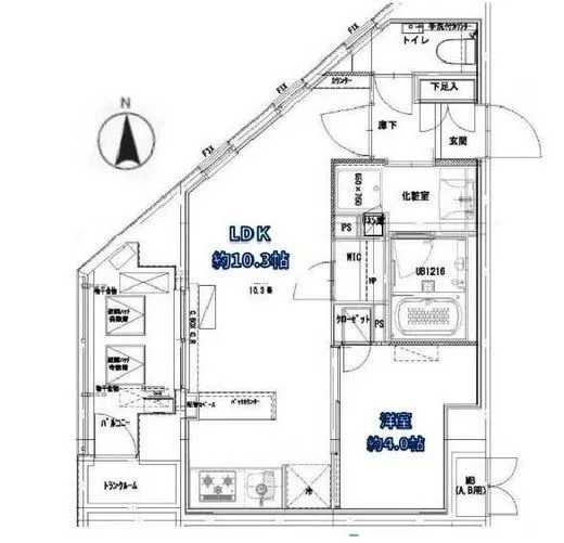 クラッシーコート北大塚 4階