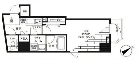 グランドコンシェルジュ麻布 2階