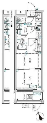 ラフィスタ方南町 1階