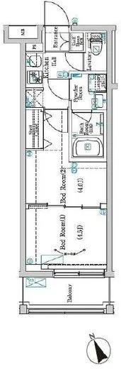 ラフィスタ方南町 2階