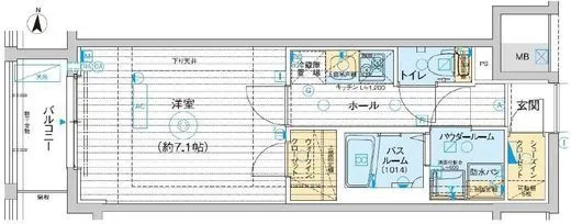 エステムプラザ東京ライズ 4階