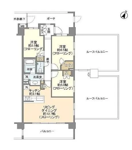 ブランズ南雪谷 4階