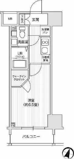 レジディア笹塚2 604