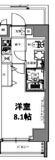 S-RESIDENCE亀戸lume (エスレジデンス亀戸ルーメ) 1104