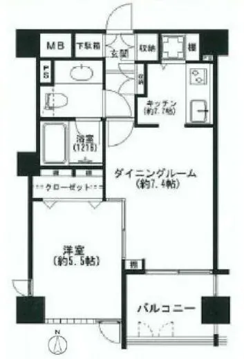 グランコピエ広尾 6階