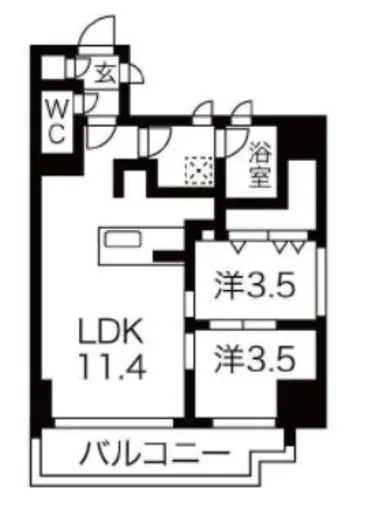 シーズンフラッツ錦糸町WEST 404