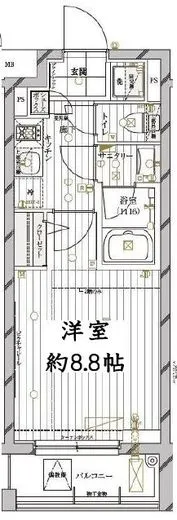 レガリス目黒西小山 3階