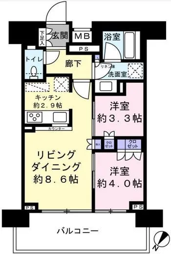 クレヴィア新宿若松町 11階