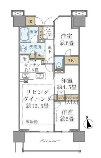 ブリリアシティ西早稲田 2階