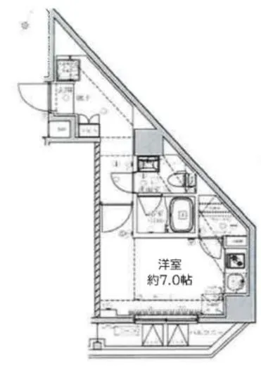 ベルシード門前仲町Ⅱ 3階