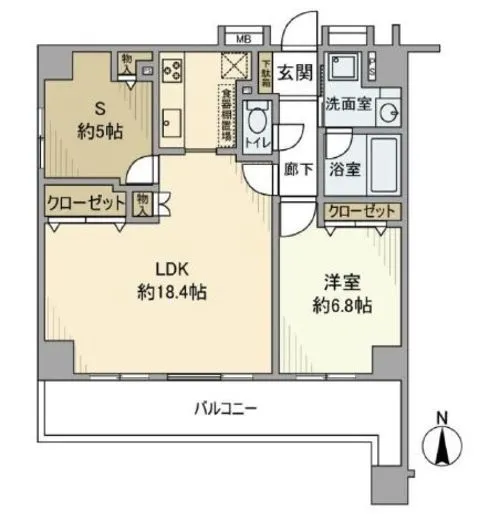 シティハイツ麻布十番 8階