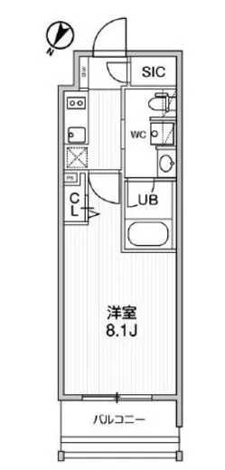 ステージグランデ日本橋人形町 4階