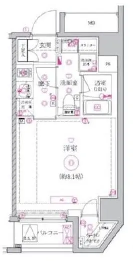 ベルシード森下Ⅱ 6階