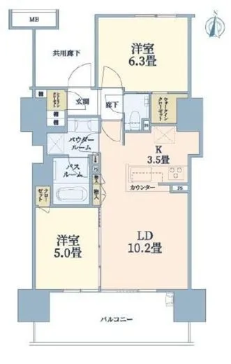 ザ・グランアルト錦糸町 7階