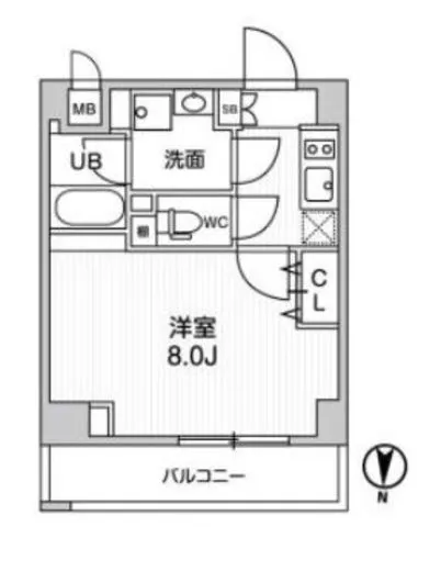 ALTERNA菊川Ⅱ (オルタナ菊川Ⅱ) 302