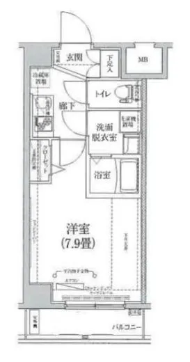 ティモーネ深川リーヴァ 2階