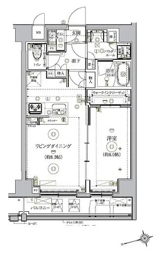 リルシア北新宿 201