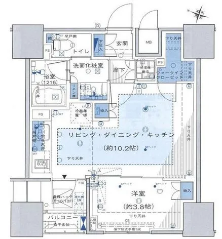 プレミスト渋谷宮益坂 5階