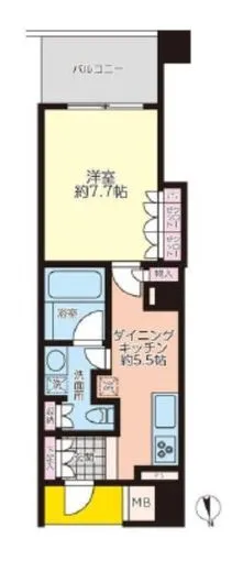 アパガーデンズ新宿戸山公園 4階