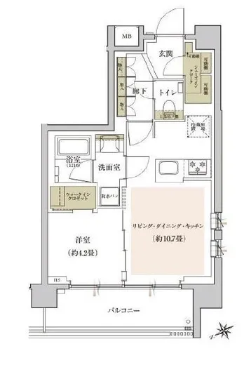 リビオレゾン渋谷笹塚 5階