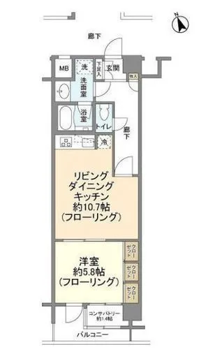 アルシオンエアポートタワー 12階