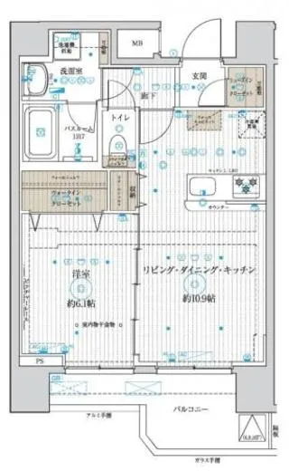 ベルグレード浅草 5階