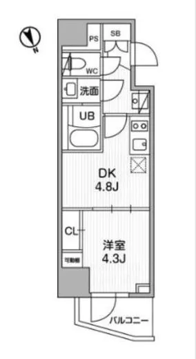 SYFORME江戸川橋 (シーフォルム江戸川橋) 3階