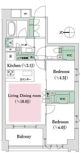 グランツオーベル中野 5階