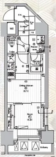 PREMIUM CUBE 亀戸 (プレミアムキューブ亀戸) 2階