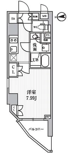 ドゥーエ池袋 703