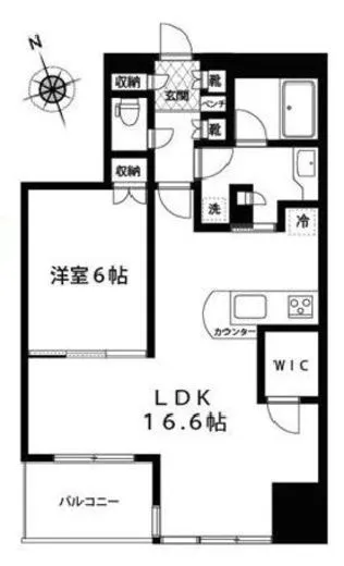 根津シティタワー 8階