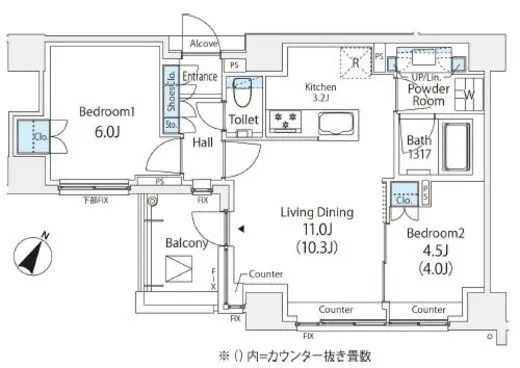 オークプレイス目黒行人坂 3階