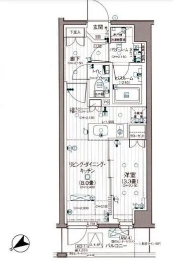 デュオステージ下落合 6階