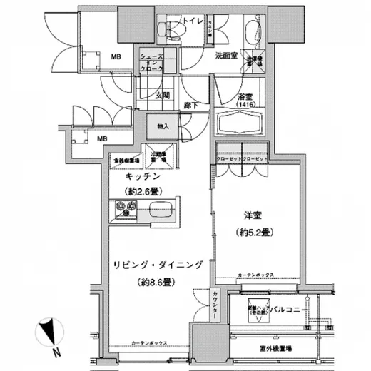 ウエストパークタワー池袋 515