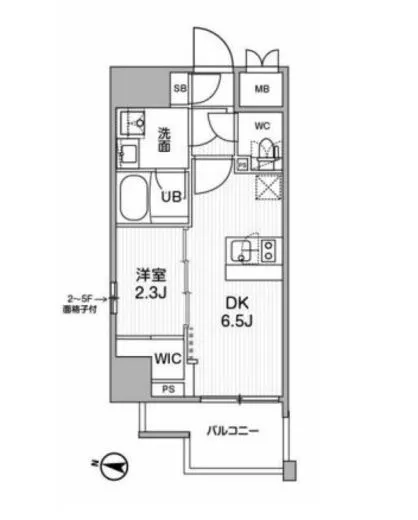 SYFORME木場Ⅱ (シーフォルム木場Ⅱ) 4階