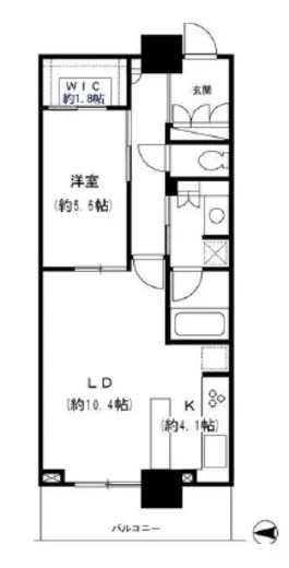 ベイクレストタワー 8階