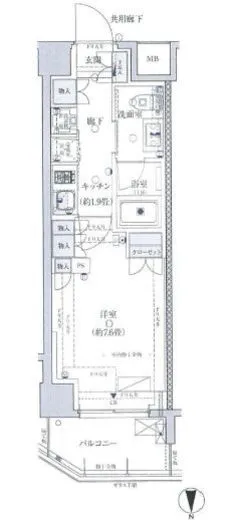 レジデンシャル池袋本町 5階