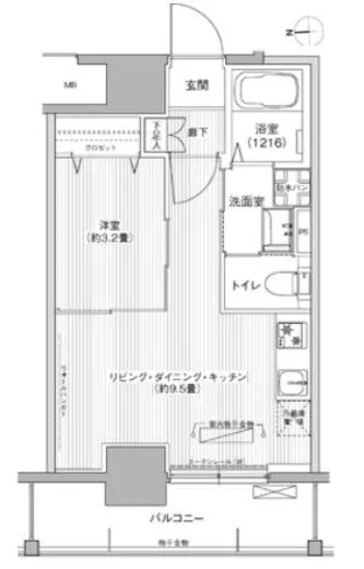 レジェンダリーガーデン赤羽ウェストビュー 403