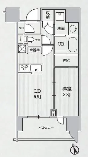 シーズンフラッツ代々木 1101