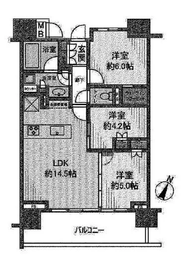 プレミスト山吹神楽坂 6階