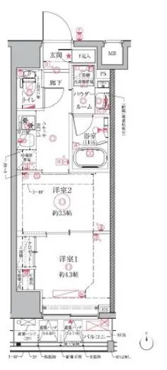 クレイシアIDZ祐天寺 7階