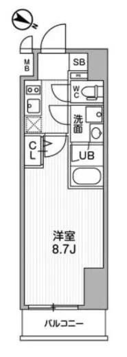 ALTERNA北品川 (オルタナ北品川) 1405