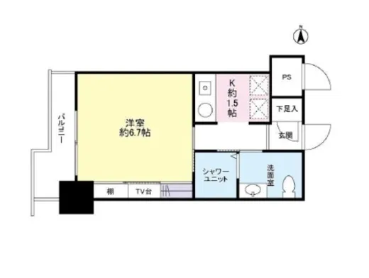 Totsu Residence Shiba (東通レジデンス芝) 906