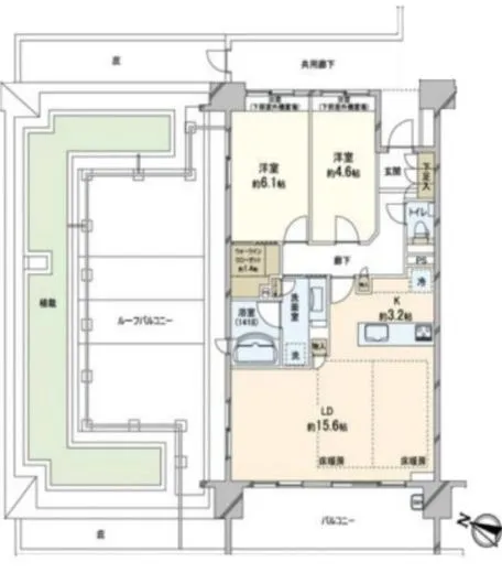 パークホームズ桜新町 7階