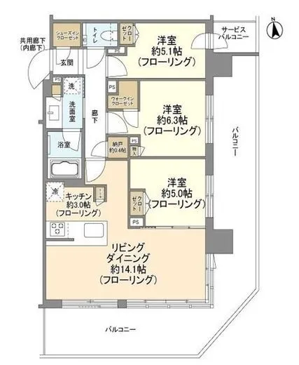 シティタワーズ東京ベイ 29階